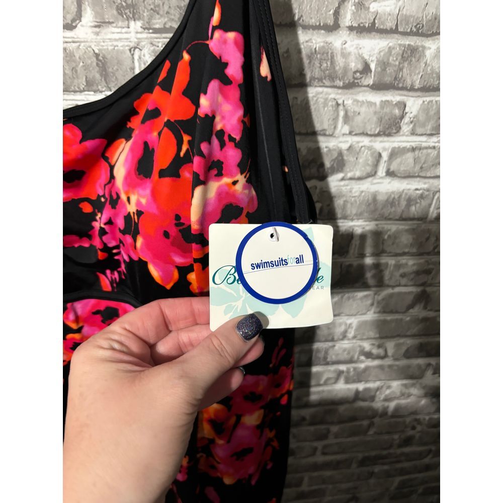 Empire Waist Swim Dress NWT - Picture 2 of 5